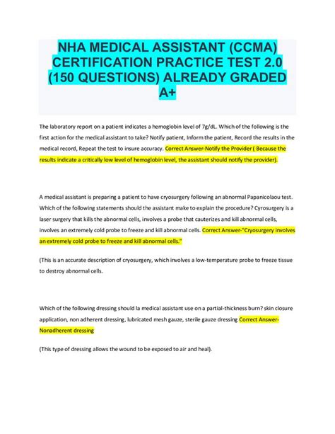 is the nha medical assistant test hard|certified medical assistant test nha.